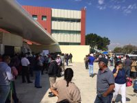 FACMEO protesta en Ciudad Administrativa