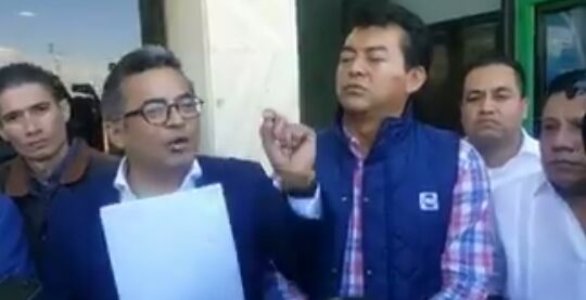 Presentan diputados de Oaxaca denuncia penal contra Meade y Alejandro Murat