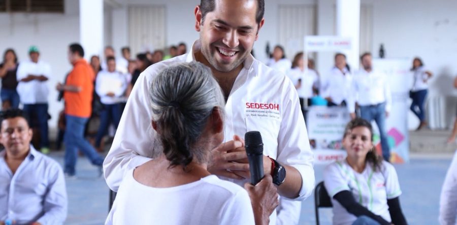 Caravanas llegan al Istmo; Bolaños Cacho Cué refrenda compromiso por el desarrollo