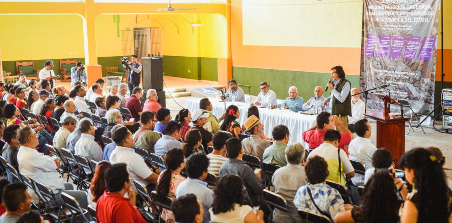 “Por una reconstrucción ordenada y apegada a sustentos científicos en el Istmo”: Carol