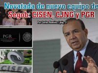 Novatada de nuevo equipo de Segob: CISEN, CJNG y PGR: Carlos Ramírez