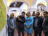 Inauguran exposición pictórica “Vaivén” del Artista plástico Marcos Cortés.