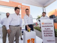 Inaugura Alejandro Murat planta generadora de energía eléctrica de Grupo PIASA
