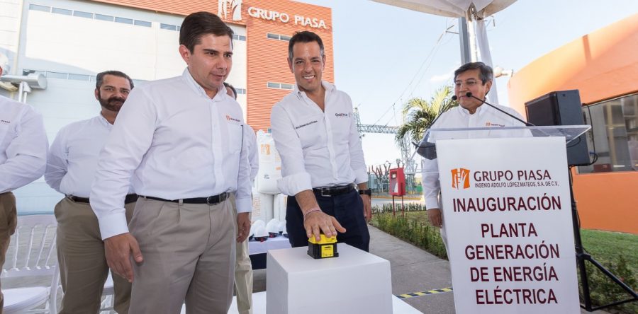 Inaugura Alejandro Murat planta generadora de energía eléctrica de Grupo PIASA