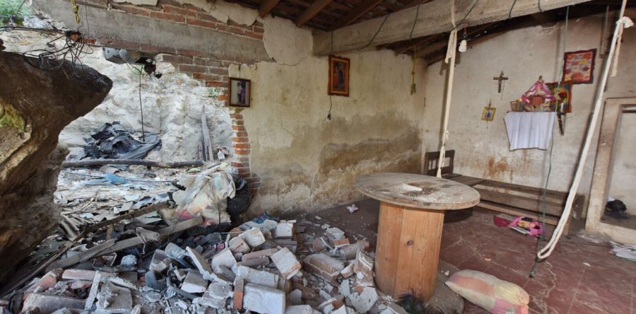 Gobiernos Estatal y Federal recorren municipios afectados por sismo