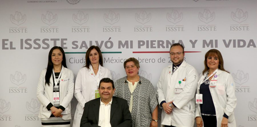 Salvan médicos del ISSSTE pierna y vida a paciente con pie diabético y gangrena venosa