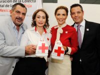 Invitan Hernández Fraguas y Lorena Córdoba a sumarse a colecta de la Cruz Roja