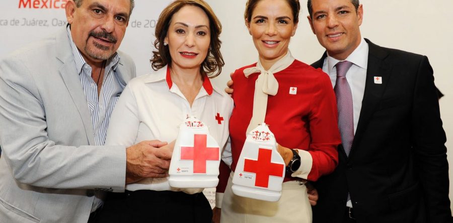 Invitan Hernández Fraguas y Lorena Córdoba a sumarse a colecta de la Cruz Roja
