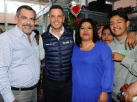 Hernández Fraguas acompaña al Gobernador del Estado a la reinauguración de dos mercados capitalinos