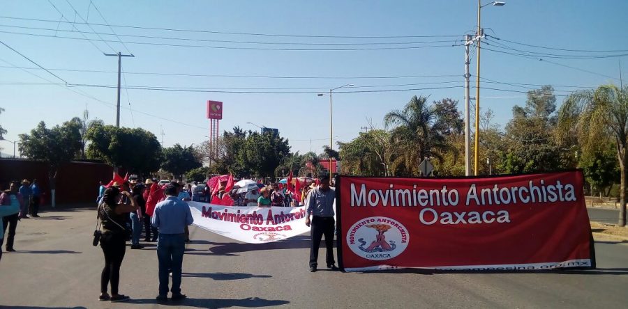 Marcha Antorcha Campesina en la capital