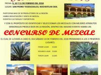 Anuncian Primera Expo Feria del Mezcal Teozacoalco 2018