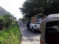 Cierran padres de familia carretera Oaxaca-Tuxtepec.
