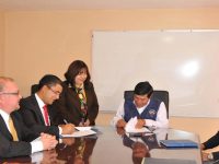 Firma convenio de colaboración la Universidad Autónoma Chapingo y el IEBO