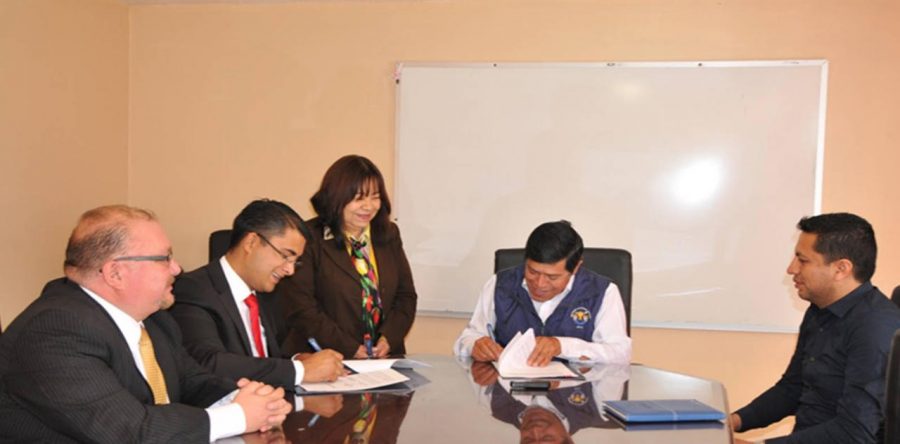 Firma convenio de colaboración la Universidad Autónoma Chapingo y el IEBO