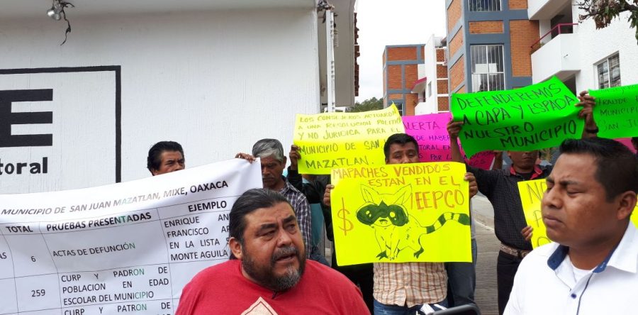 Alertan sobre clima de violencia política en Oaxaca