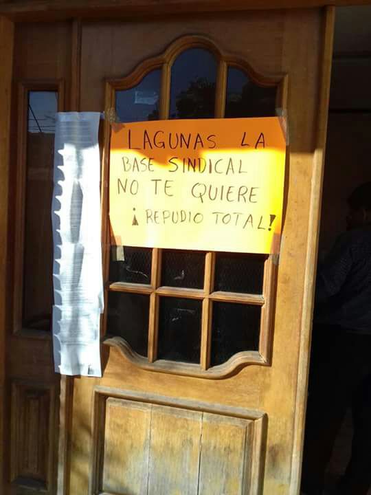 Continúa repudio de trabajadores contra Lagunas Rivera quien busca regresar al TSJE