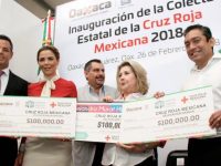 Inaugura Murat Hinojosa Colecta de la Cruz Roja