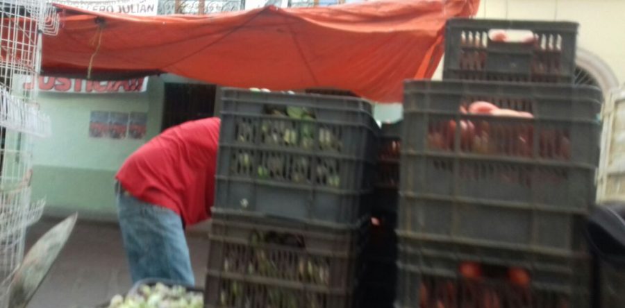 Ilegal la instalación de puestos de tomate en el centro de la ciudad