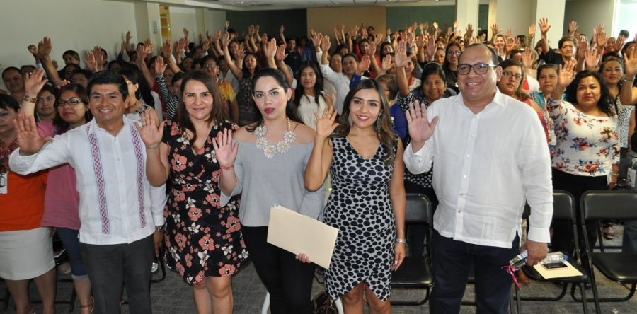 Con trabajos de concientización, conmemoran dependencias Día Internacional de la Mujer