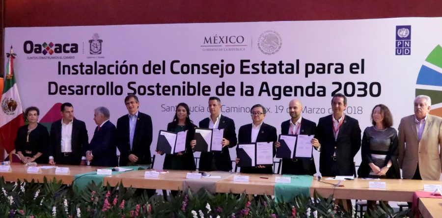 Instala Alejandro Murat el Consejo Estatal de la Agenda 2030  para el Desarrollo Sostenible