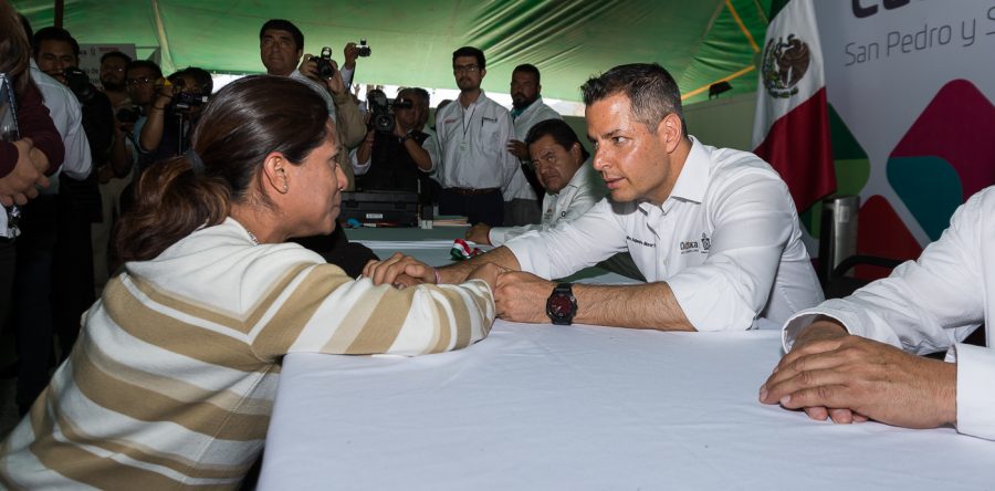 Encabeza Alejandro Murat Cuarta Audiencia Pública en Teposcolula