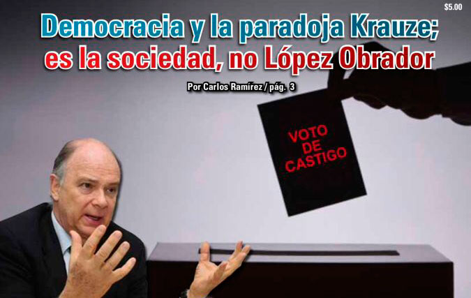 Democracia y la paradoja Krauze; es la sociedad, no López Obrador: Carlos Ramírez