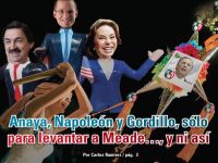 Anaya, Napoleón y Gordillo, sólo para levantar a Meade…, y ni así: Carlos Ramírez