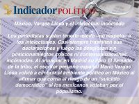 México, Vargas Llosa y el intelectual incómodo: Carlos Ramírez