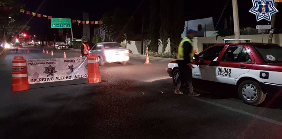 Detenidos 26 conductores en Operativo Alcoholímetro durante el primer fin de semana de marzo