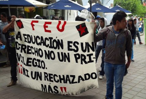 Beas y Feu piden apoyo para estudiantes.
