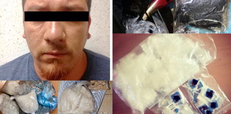 Detiene Fiscalía General a distribuidores de drogas   y desmantela el lugar donde las procesaban