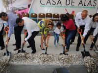 Hernández Fraguas atestigua la puesta en marcha de la “Casa de Alas” del DIF Estatal