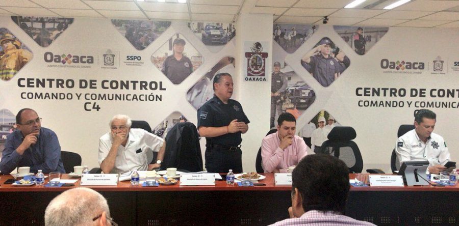 Conocen empresarios acciones de seguridad en la entidad
