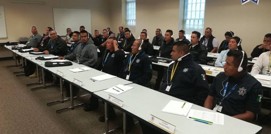 Reciben elementos de seguridad y custodia de la SSPO capacitación en los Estados Unidos