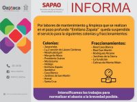 Trabaja SAPAO en programa de rehabilitación  de pozos profundos
