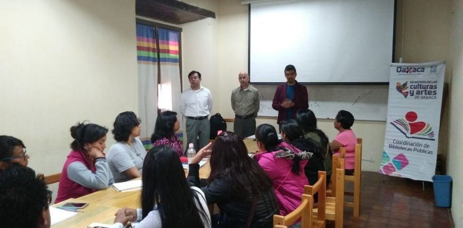 Promueve Seculta capacitación a  bibliotecarios municipales de Oaxaca