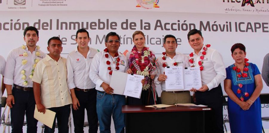 Logra Icapet reactivación del inmueble de la Acción Móvil en San Martín Tilcajete