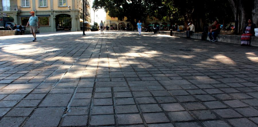 Realiza Coordinación de Servicios Municipales lavado en calles del Centro Histórico