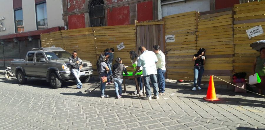 Comerciantes de la Plaza Aldama exigen espacios dignos para vender