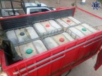 Dos personas, dos vehículos y alrededor de 10 mil litros de hidrocarburo asegurados en el Istmo: SSPO