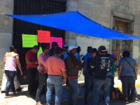 ENSFO cierra palacio de gobierno