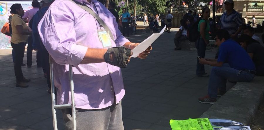 Pide indemnización Marcos Lavariega por negligencia médica