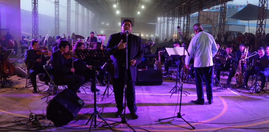 Orquesta Primavera presente en la fiesta anual de  Santiago Zacatepec