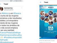 Equivoca fecha líder del PAN; conmemora a mujeres el 25 de febrero y no el 8 de marzo