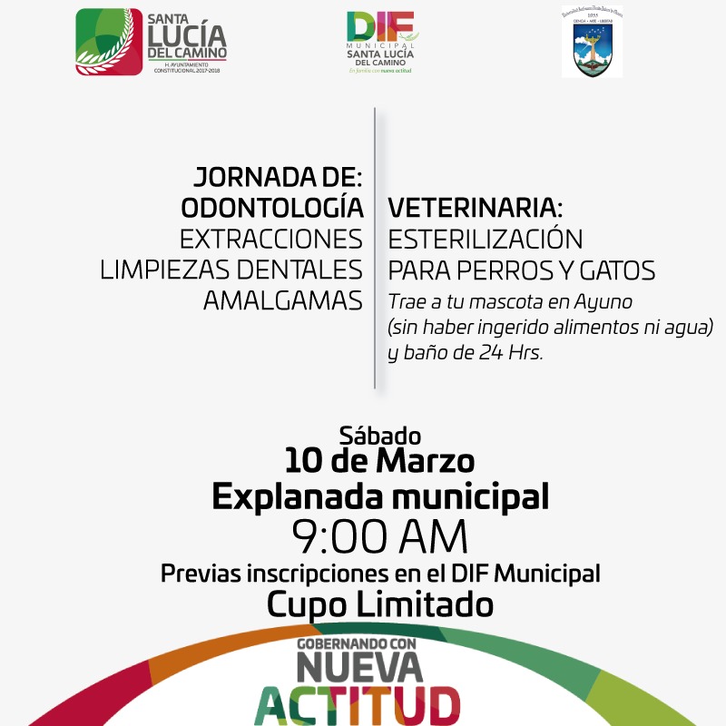 Más Jornadas de Asistencia Social, en beneficio de los habitantes de Santa Lucía del Camino: Raúl Cruz.