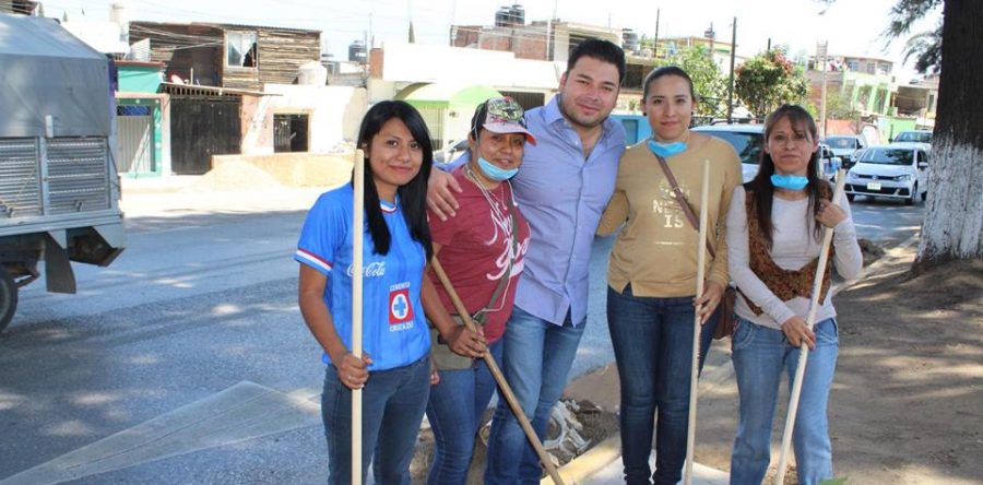 El trabajo colectivo de más de 1000 personas en el “Mega tequio”, permitirá tener una mejor ciclovía: Raúl Cruz