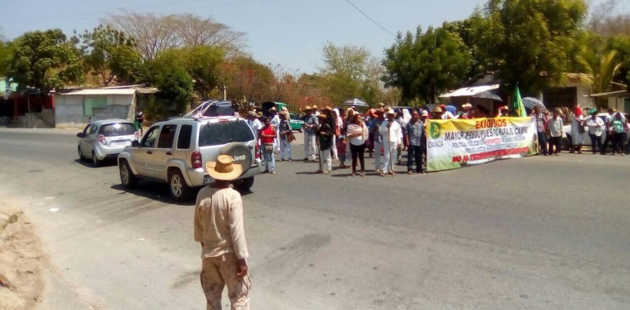 UNTA protesta en la Costa