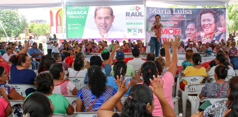El bienestar social del Istmo es prioridad: Raúl Bolaños Cacho Cué