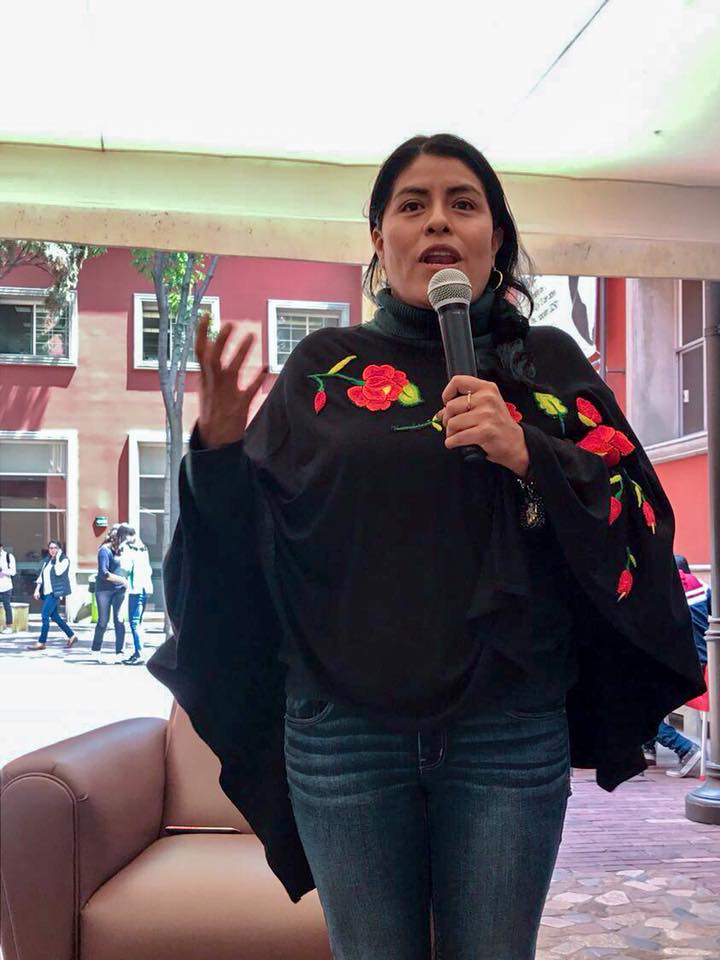 México quiere una Presidencia con valores: Eufrosina Cruz