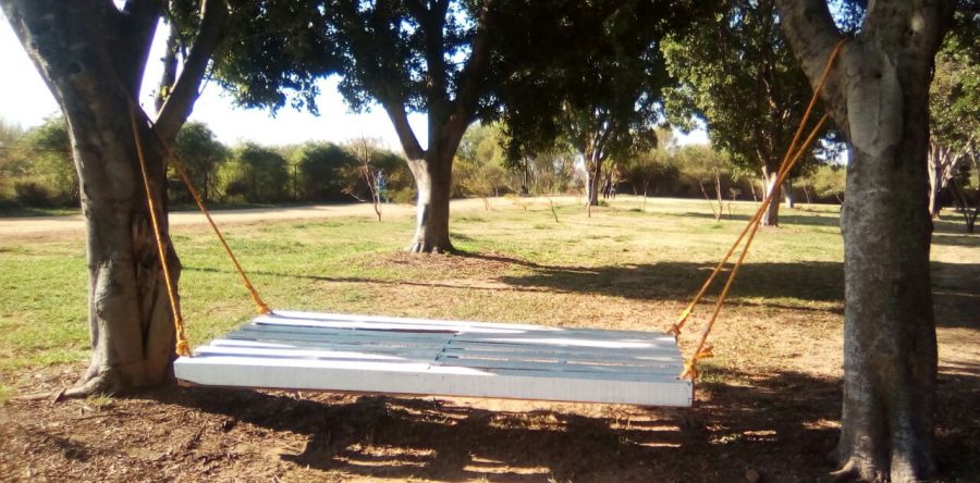 Equipan espacios recreativos para la niñez oaxaqueña  en Bosque “El Tequio”